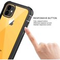 thumbnail image 3 of EpicGadget Case For iPhone 12 Mini 5.4" inch (2020) - Heavy Duty Shockproof Clear Full Body Protection with Built-In Screen Protector, Wireless Charging Compatible Case, 3 of 4
