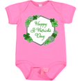 thumbnail image 3 of Inktastic Happy St. Patrick's Day Clovers Boys or Girls Baby Bodysuit, 3 of 5
