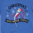 thumbnail image 3 of The Nightmare Before Christmas - Christmas Chills - Toddler And Youth Short Sleeve Graphic T-Shirt, 3 of 5