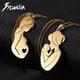 thumbnail image 2 of Fishhook Collar con colgante de acero inoxidable para hombre y mujer, cadena para mamá, familia, Padre, día de la madre, bebé, niño, regalo, 2 of 4