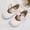 White, variant on Rexoro Girls Mary Janes Dress Shoes Quilted PU Leather Bowknot Pearl Wedding Flats