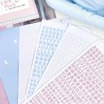 thumbnail image 4 of 3 Sheets Alphabets Sticker Letter Sticker Korean Sticker Decorative Sticker, 4 of 12
