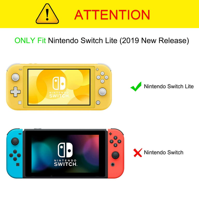 millimeter kilometer inkompetence Fintie Carry Case for Nintendo Switch Lite 2019 - [Shockproof] Hard Shell  Protective Cover Bag with 15 Game Card/2 Micro SD Card Slots, Inner Pocket  for Switch Lite Console, Sunflowers - Walmart.com