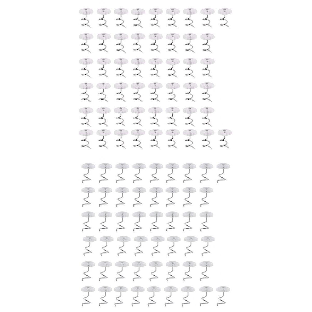 Clear Heads Upholstery Twist Pins Headliner Repair Screws Drapery Crafts Clear Heads Upholstery Twist Pins Headliner Repair Screws Drapery Crafts