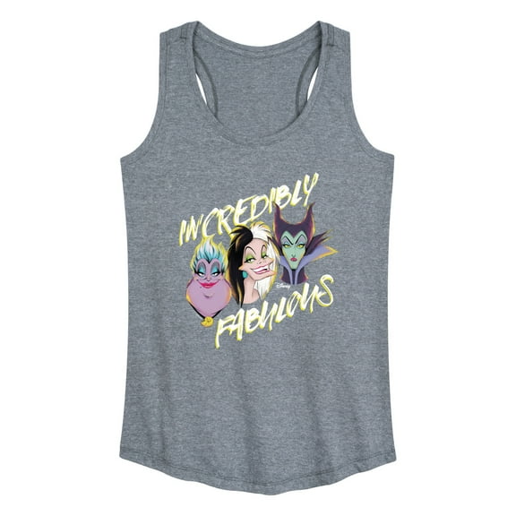 Disney Villains - Incredibly Fabulous - Women's Racerback Tank Top