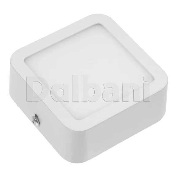 6W Led 4000K Surface Mounted Square Down Ceiling Panel Light For Home Office