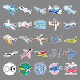 thumbnail image 4 of Paquete de 50 pegatinas de vinilo con diseño de grafiti para ordenador portátil, coche, monopatín, motocicleta, bicicleta, equipaje, parachoques, pegatina de bomba (50), 4 of 5