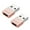 shape:New style gold, variant on 2Pack USB C Female to USB Male Adapter Type C Female To USB Male Converter 480mbps Data Transfer &Fast Charging OTG