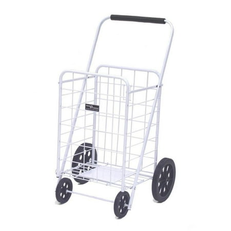 UPC 728363002157 product image for Easy Wheels Super Shopping Cart, White, 1ct | upcitemdb.com