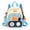 Z17-White, variant on ibiyuan School Backpacks Navy Blue Double Shoulder Versatile School Bag for Ages 5th 6th 8th 10th, Primary School, Middle Elementary, High School, Park, Travel, Outings