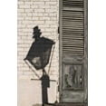 thumbnail image 2 of Kaveney, Wendy 17x24 White Modern Wood Framed Museum Art Print Titled - Louisiana, New Orleans Street lamps shadow, 2 of 4