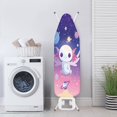 thumbnail image 3 of HELLHERO Salamander and Starry Sky Anti-Slip Ironing Board Cover Easy Fit Washable Polyester Fabric for Women Girls Gifts(Not Heat Insulating), 3 of 5