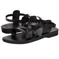 thumbnail image 7 of Holy Land Market Men/Women Biblical Jesus Leather Sandals/Slides From Jerusalem (Black Style II) (14-14.5 Women/11-11.5 Men), 7 of 7