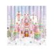 thumbnail image 2 of Dream Christmas Candy House Macaron Christmas Tree Bath Towel Bath Curtain No-Drill, 2 of 6