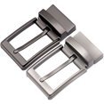 thumbnail image 1 of Hebilla de cinturón, hebilla de una sola cabeza, cabeza de cinturón giratoria para hombre, hebilla de Metal de 3,5 cm de ancho, hebilla de cinturón informal de negocios, 1 of 4