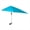 Bright Aqua, variant on SPF 50+ Adjustable Umbrella, Universal Clamp Outdoor Beach Sun Shade Umbrella