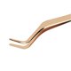 thumbnail image 4 of Lash Extensions Tweezers Angled Tips Comb Tail Stainless Steel High Precision Volume Lash Tweezers, 4 of 5