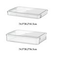 thumbnail image 4 of Boîte de Rangement en Plastique pour Documents de Bureau, Boîte de Rangement pour Documents de Test de Bureau, Boîte de Rangement pour Certificats, Boîte de Tri de Données Transparente Grande, 4 of 7