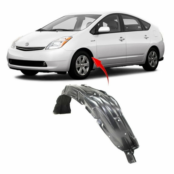 DCP Fender Liner Driver Side for Toyota Prius 2004-2009 TO1250116 5387647020