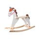 thumbnail image 5 of Caballo mecedora,Madera de madera Moldista Horse infante para niños pequeños rockeros,Baby Rocking Horse Fun Ride on Toy para casa,Kid Ride on Toy Baby Gifts Toy para niños pequeños,Niñas, 5 of 9