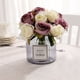 thumbnail image 5 of Advancent Ramo de rosas artificiales de 12 cabezas, paquete de flores, decoración del hogar, flor falsa de boda Flores artificiales, 5 of 6