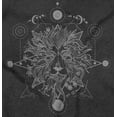 thumbnail image 2 of Spirit Animal Lion Pretty Symbolic Womens Slim Fit Graphic Tee Brisco Brands M, 2 of 4
