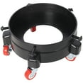 thumbnail image 2 of 11 1/4 Inch Bucket Dolly, Removable Rolling Bucket Dolly Easy Push 5 Roll Swivel Casters to Move 360 Degree Turning for 5 Gallon Buckets Car Wash System Detailing Smoother Maneuvering, Black,, 2 of 11