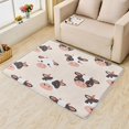 thumbnail image 2 of Dairy Cow Area Rugs for Bedroom Living Room - 5x7 ft - Animal Carpet for Home Decor - Animal Patterned Decorative Indoor Large Rug - Washable & Soft & Non Slip & Low Pile (ZL&148), 2 of 6