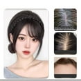 thumbnail image 4 of Multiuse Thin Air Bangs Headband Wigs For Women Natural Looking And Quick Hair Styling Hairhoop for Various Occasion Use, 4 of 8