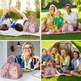 thumbnail image 6 of Lunch Bag Women Insulated Lunch Box Reusable Leakproof Large Cooler Tote for Healthy Eating Enthusiasts with Side Pockets for Work Office Picnic Paris new, 6 of 7