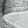 thumbnail image 6 of Safavieh Reflection Dolkar Oriental Area Rug, Dark Gray/Cream, 5'1" x 7'6" Oval, 6 of 12