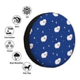 thumbnail image 4 of Bingfone Moon Lamb pour Pneu de Rechange, Protecteurs de Roues Universels Résistants aux Intempéries pour Véhicule Récréatif, Remorque de Voyage, SUV, Camion-15 Pouces, 4 of 6