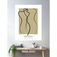 thumbnail image 2 of Abstract Figures No.1 Poster Wall Art, Modern Wall Decor For Living Room Bedroom, 8x12 UNFRAMED, 2 of 3