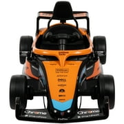 Huffy 12V McLaren Formula 1 Ride-On Car with Remote Control, Ages 3–5, Kids, Orange, One Unit
