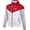 Red/White, variant on Mens Windrunner Jacket Hooded Windbreaker (Red/White, Large)