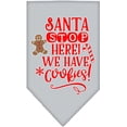 thumbnail image 6 of Christmas Pet and Dog Bandana Screen Printed, "Santa, Stop Here! We Have Cookies!", 6 of 9