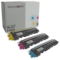 DI Toner Cartridge Replacements for Brother TN210 (Cyan Magenta Yellow 3pk) Compatible with the following Brother DCP, HL, and MFX printers: DCP 9010CN, HL 3040CN, HL 3045CN, HL 3070CW, HL 3075CW
