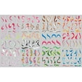 thumbnail image 3 of Abstract Ribbon Line Watermark Nail Sticker Decoration, 3 of 5