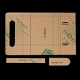 thumbnail image 2 of Leather Template Set, Wallet Craft Tool Leather Template, Hand Bag Craft Tool For Handbag Business Card Holder Envelope Bag Passport Holder, 2 of 8