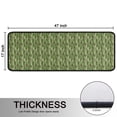 thumbnail image 5 of Kitchen Rugs Sets Of 2,Green Bigfoot and Tree Pattern Anti Fatigue Kitchen Mat Rugs Non Slip Washable,Decorative Kitchen Floor Mats for Kitchen,Sink,Laundry,17"x47"+17"x47", 5 of 5