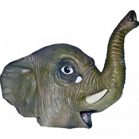 Adult Latex Full Head Elephant Mask