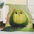 thumbnail image 3 of Avacado Blanket for Adult Kids, Avacado Gifts Avacado Flannel Throw Blanket, Avacado Stuff Decor Lightweight Warm Soft for Sofa Couch Bed Living Room Office 60" x 50", 3 of 6