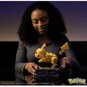 MEGA Pokemon Building Kit Motion Pikachu (1092 Pieces) for Collectors