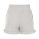 thumbnail image 5 of Pantalones cortos de cintura alta sueltos de pierna ancha informales de color sólido a la moda para mujer Fridja  fhjkhfk458878, 5 of 5