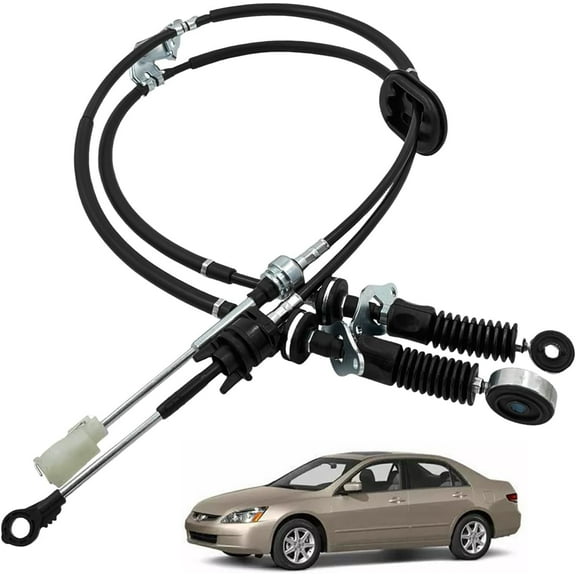 54310-SDA-L02 Transmission Manual Shifter Cables Compatible with Honda Accord 2003-2007 4 CYL Accord Euro-R 2001-2006 for A-cura TSX 2004-2008 K24 5 or 6 Speed Transmission