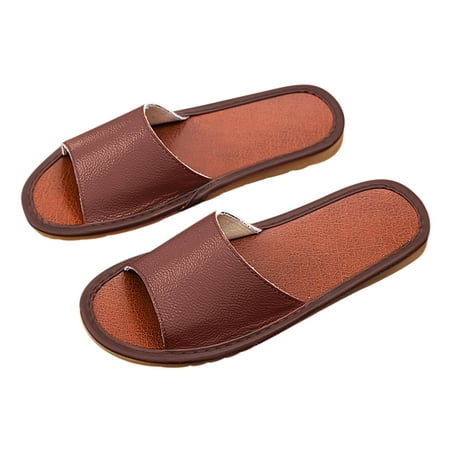 

Funicet Slides for Women Women s Flat Shoes Ladies Beach Sandals Summer Non-Slip Causal Slippers Coffee 29