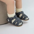 thumbnail image 7 of Isbasic Infant Baby Boys Girls Summer Beach Sandals Breathable Athletic Anti-slip Soft Sole Newborn First Walker Crib Shoes, 7 of 7