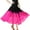 Pink, variant on YM YOUMU Women Chiffon Dance Skirt Gradient Color Swing Dancewear for Tango Ballroom Practice