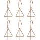 thumbnail image 1 of 6 Piezas de Colgadores para Macetas de Terracota, para Colgar Macetas, Colgadores de Plantas, Colgadores de Pared de Metal para Plantas de JardíN, Rosa, 1 of 10