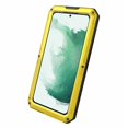 thumbnail image 4 of For Samsung S22 Plus 5G Diamond Four-Proof Metal Waterproof Case Yellow, 4 of 5